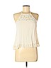 Forever 21 100% Rayon Ivory Sleeveless Blouse Size M - photo 1