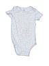 Carter's 100% Cotton Gray Short Sleeve Onesie 18-24 MO / 24 MO - photo 1