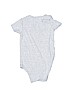 Carter's 100% Cotton Gray Short Sleeve Onesie 18-24 MO / 24 MO - photo 2