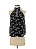 Joie 100% Silk Black Sleeveless Silk Top Size XS - photo 1