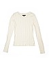 American Eagle Outfitters 100% Cotton Solid Ivory Long Sleeve T-Shirt Size XS (kids) - photo 1