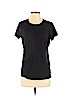 Victoria's Secret Pink 100% Cotton Black Short Sleeve T-Shirt Size S - photo 1