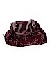 Lockheart 100% Leather Burgundy Leather Shoulder Bag One size - photo 1