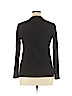 Merona 100% Polyester Black Long Sleeve Blouse Size XL - photo 2