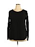 Ann Taylor LOFT Black Long Sleeve Top Size XL - photo 1