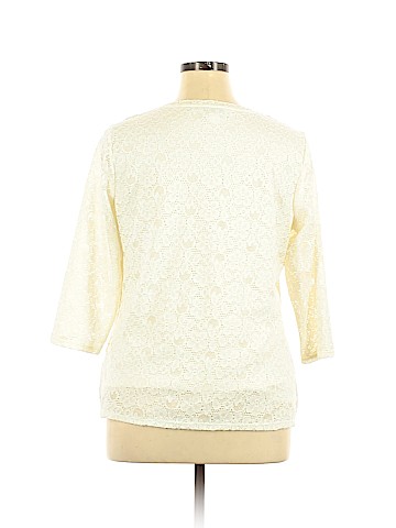 Coldwater Creek 3/4 Sleeve Blouse (view 2)