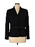 Collections for Le Suit 100% Polyester Black Blazer Size 14 - photo 1