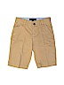 Tommy Hilfiger Solid Tan Shorts Size 12 - photo 1