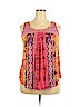 Weston Orange Sleeveless Top Size XL - photo 1