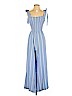 H&M 100% Viscose Blue Jumpsuit Size EU 34 / US 4 - photo 1