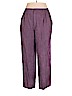 Maggie Sweet 100% Polyester Purple Casual Pants Size 1X - photo 1
