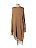 BCBGMAXAZRIA 100% Acrylic Tan Poncho One size - photo 2