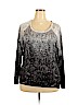 MICHAEL Michael Kors Black Long Sleeve Top Size XL - photo 1