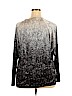 MICHAEL Michael Kors Black Long Sleeve Top Size XL - photo 2