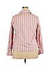 Attention Pink Long Sleeve Button-Down Shirt Size 20 - photo 2
