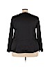 Avenue LA 100% Polyester Black Long Sleeve Blouse Size 22 - 24 Plus - photo 2