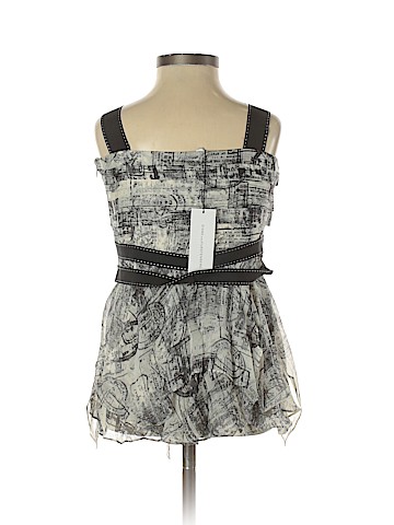 Diane von Furstenberg Sleeveless Silk Top (view 2)