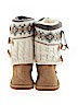 Muk Luks Tan Boots Size 9 - photo 2