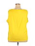 Kathleen Kirkwood 100% Polyester Yellow Sleeveless Blouse Size 2X - photo 2