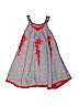 Cutey Couture 100% Cotton Lace Blue Dress Size 7 - 8 - photo 1
