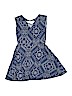 The Children's Place 100% Cotton Blue Dress Size 7 - photo 2