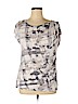 Simply Vera Vera Wang Tan Short Sleeve Top Size XL - photo 1