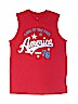 Assorted Brands 100% Cotton Red Sleeveless T-Shirt Size 8 - photo 1