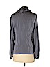 Elizabeth McKay Gray Long Sleeve Silk Top Size 4 - photo 2