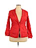 Rock & Republic 100% Cotton Red Blazer Size 14 - photo 1