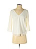 Cooper & Ella White 3/4 Sleeve Blouse Size XS - photo 1