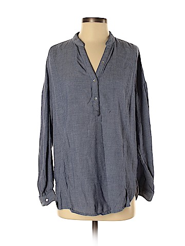 Zara Long Sleeve Button-Down Shirt (view 1)