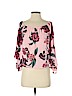 Charlotte Russe 100% Polyester Pink Long Sleeve Blouse Size S - photo 1