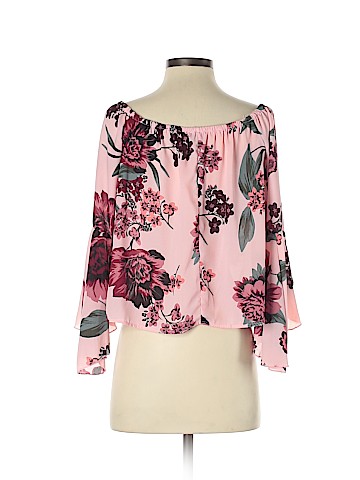 Charlotte Russe Long Sleeve Blouse (view 2)