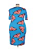Lularoe Blue Casual Dress Size 3X - photo 2