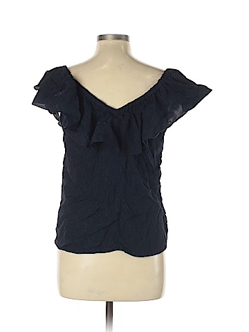Rebecca Taylor Short Sleeve Silk Top (view 2)