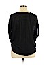 Ava & Viv 100% Polyester Black Short Sleeve Top Size 0X - 1X - photo 2