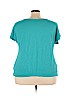 Lane Bryant 100% Cotton Blue Short Sleeve T-Shirt Size 22 - 24 Plus - photo 2