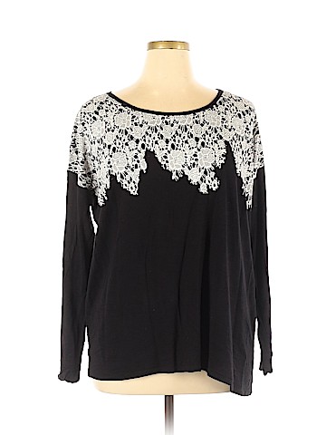 Kensie Long Sleeve Top (view 1)