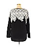 Kensie Black Long Sleeve Top Size XL - photo 2