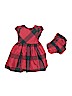 Ralph by Ralph Lauren 100% Polyester Red Dress 9-12 MO / 12 MO - photo 1
