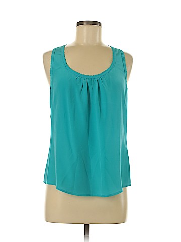 Trina Turk Sleeveless Silk Top (view 1)