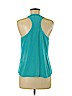 Trina Turk 100% Silk Blue Sleeveless Silk Top Size M - photo 2