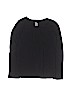The Children's Place 100% Cotton Black Long Sleeve T-Shirt Size 7 - 8 - photo 1