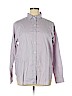 Everlane 100% Linen Purple Long Sleeve Button-Down Shirt Size 14 - photo 1