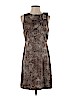 Ann Taylor LOFT 100% Polyester Brown Casual Dress Size 4 (petite) - photo 1
