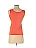 Armani Collezioni Orange Sleeveless Top Size 4 - photo 2