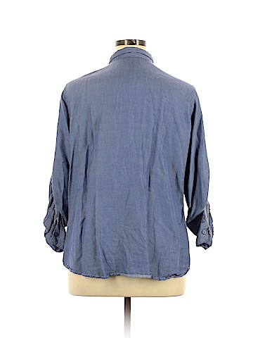 Riders by Lee Long Sleeve Button-Down Shirt (view 2)