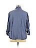 Riders by Lee 100% Tencel Blue Long Sleeve Button-Down Shirt Size 1X - photo 2