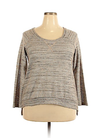 Bobeau 3/4 Sleeve Blouse (view 1)