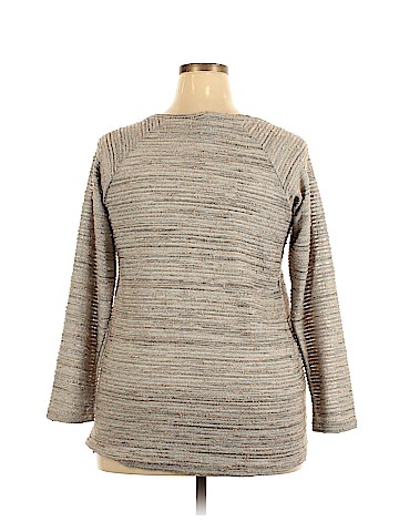 Bobeau 3/4 Sleeve Blouse (view 2)